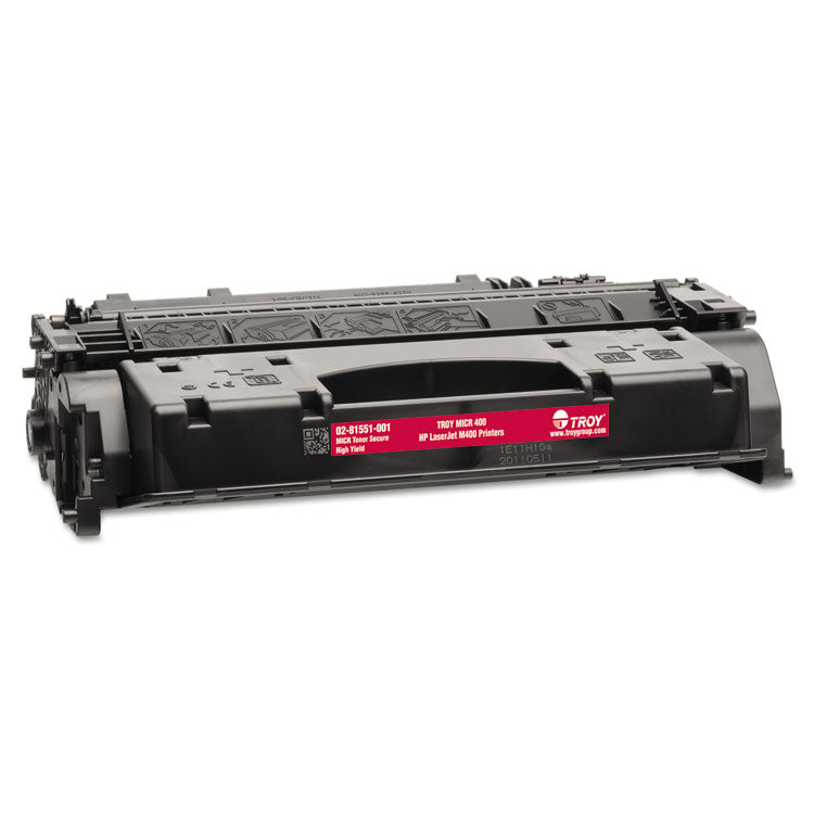 0281551001 80x High-Yield Micr Toner Secure, Alternative For Hp Cf280x, Black