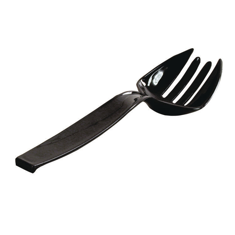 Plastic Serving Forks, 9", Black, 144/Carton