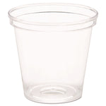 Comet Plastic Portion/shot Glass, 1 Oz, Clear, 50/pack, 50 Packs/carton