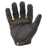 SuperDuty Gloves, EN388: 4132, 12" Long, X-Large, Black/Yellow, Pair