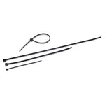 Nylon Cable Ties, 11 X 0.19, 50 Lb, Black, 500/pack