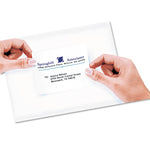 Repositionable Shipping Labels w/SureFeed, Inkjet, 3.33 x 4, White, 150/Box
