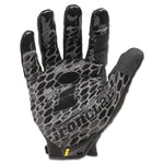 Box Handler Gloves, EN388: 3131, 9" Long, Medium, Black, Pair