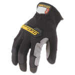Workforce Gloves, EN388: 3121, Medium, Gray/Black, Pair