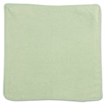 Microfiber Cleaning Cloths, 12 X 12, Green, 24/pack