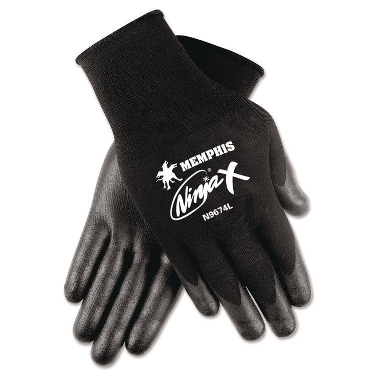 Ninja X Gloves, EN388: 412X, Small, Black, Pair