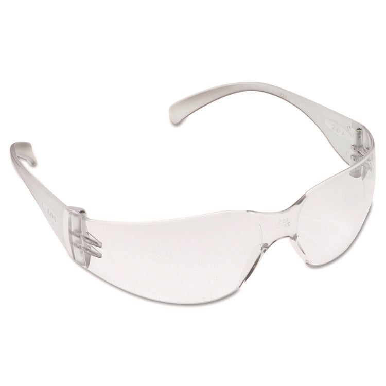 Virtua Protective Eyewear, Clear Frame/clear Lens, Hard-Coat