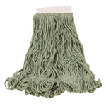 Super Stitch Blend Mop Heads, Cotton/synthetic, Green, Large
