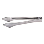 Reflections Heavyweight Plastic Utensils, Serving Tongs, 9", Silver