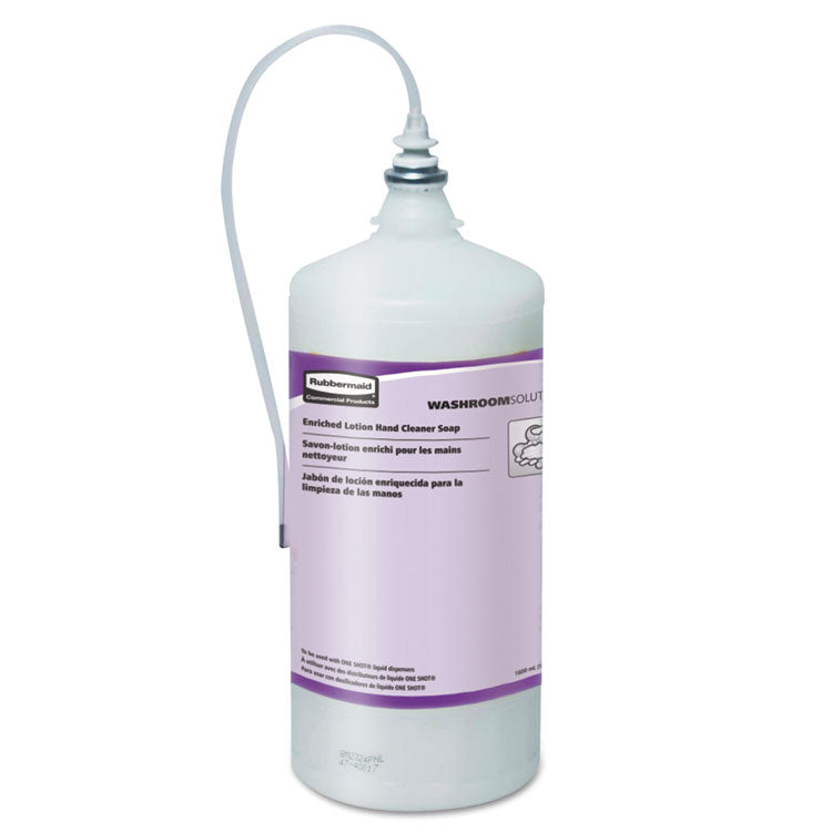 One Shot Green Certified Lotion Soap Refill, Honeysuckle Scent, 1,600 mL, 4/Carton