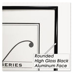 Metal Poster Frame, Plastic Face, 24 X 36, Black