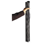 Heavy-Duty Adjustable Instant Easel Stand, 25" To 63" High, Steel, Black