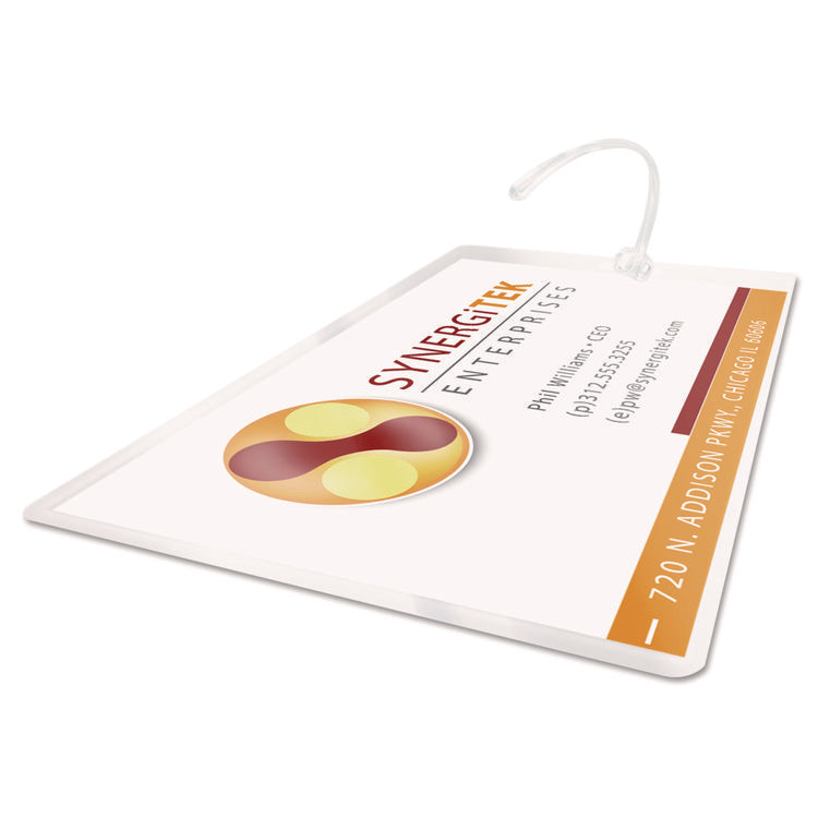 Longlife Thermal Laminating Pouches, 10 Mil, 2.5" X 4.25", Gloss Clear, 100/box