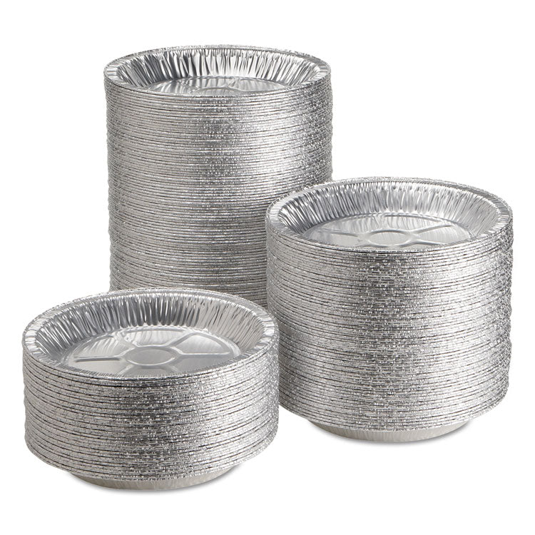 Aluminum Pie Pan, 24 oz, 9" Diameter x 1.06" h, 200/Carton