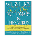All-In-One Dictionary/thesaurus, Hardcover, 768 Pages