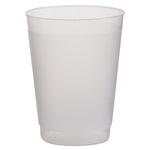 Frost Flex Cups, Cold, 10 oz, Plastic, Frosted, 25/Pack, 20 Packs/Carton