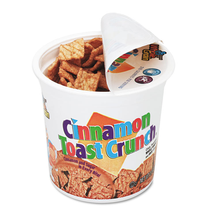 Cinnamon Toast Crunch Cereal, Single-Serve 2 Oz Cup, 6/pack