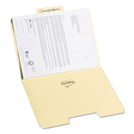 SuperTab Top Tab File Folders, 1/3-Cut Tabs: Assorted, Letter Size, 0.75" Expansion, 11-pt Manila, 100/Box