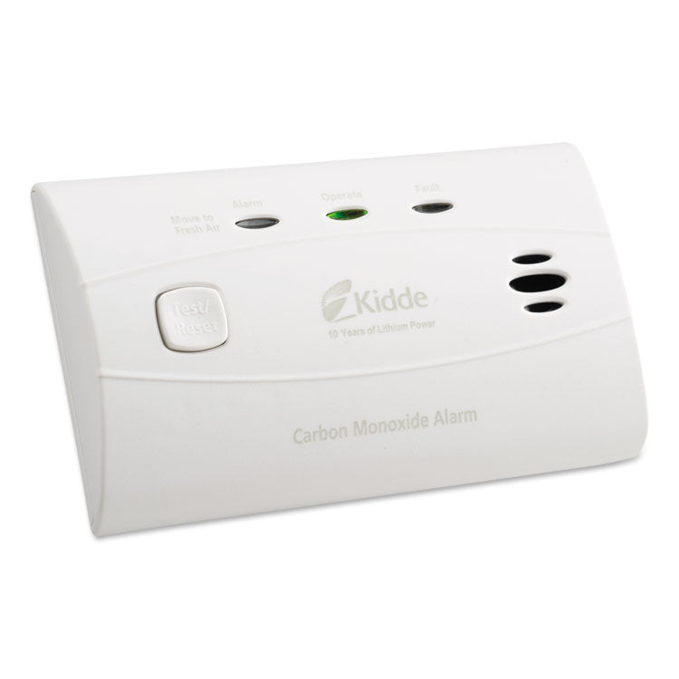 Sealed Battery Carbon Monoxide Alarm, Lithium Battery, 4.5 x 1.5 x 2.75