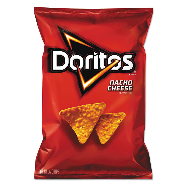 Nacho Cheese Tortilla Chips, 2.88 Oz Bag, 24/carton