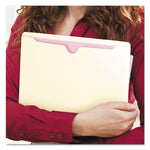 Manila File Jackets, 2-Ply Straight Tab, Legal Size, Manila, 100/box