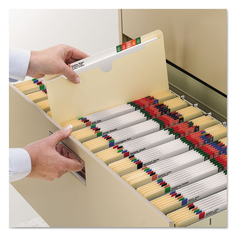 Manila File Jackets, 2-Ply Straight Tab, Legal Size, Manila, 100/box