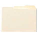 Manila Card Guides, 1/3-Cut Top Tab, Blank, 4 X 6, Manila, 100/box