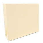 Manila File Jackets, 1-Ply Straight Tab, Letter Size, Manila, 50/box