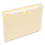Manila File Jackets, 2-Ply Straight Tab, Letter Size, Manila, 50/box