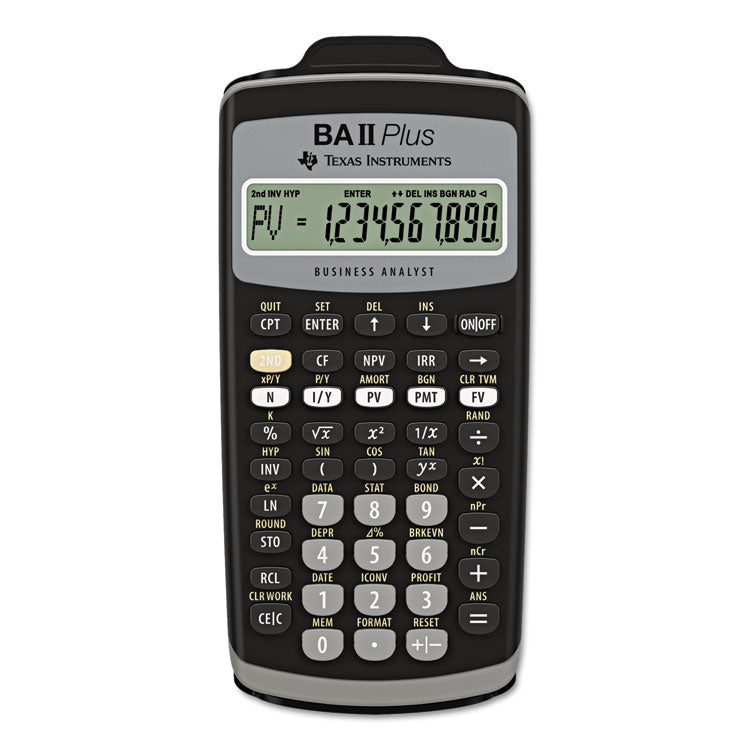 Baiiplus Financial Calculator, 10-Digit Lcd