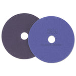 Diamond Floor Pads, 17" Diameter, Purple, 5/carton