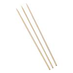 Bamboo Skewers, Paper, 10", White, 100/Pack, 10 Packs/Box, 12 Boxes/Carton