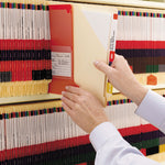 End Tab Jackets With Reinforced Tabs, Straight Tab, Letter Size, 11-Pt Manila, 100/box