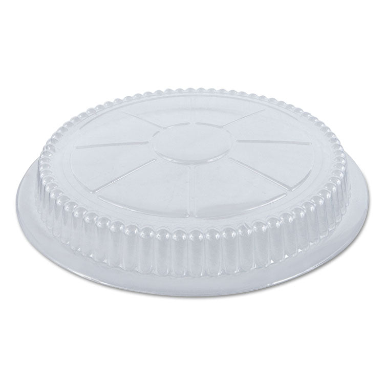 Plastic Dome Lid, 8.25" Diameter x 0.88" h, Clear, 500/Carton
