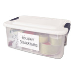 Removable Multi-Use Labels, Inkjet/laser Printers, 4 X 6, White, 40/pack, (5454)