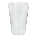 Comet Plastic Tumblers, 12 oz, Clear, 500/Carton