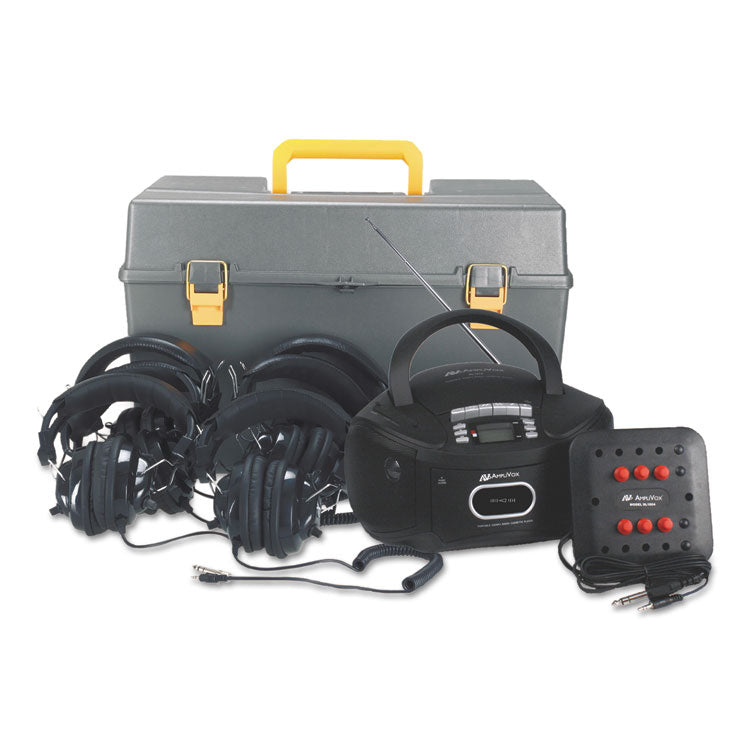 Deluxe Six-Station Listening Center