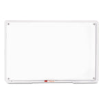iQ Total Erase Translucent-Edge Board, 11" x 7", White Surface, Clear Plastic Frame