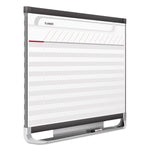 Prestige 2 Magnetic Total Erase Project Planner, Spreadsheet Format, 36" x 24", White Surface, Graphite Gray Fiberboard Frame