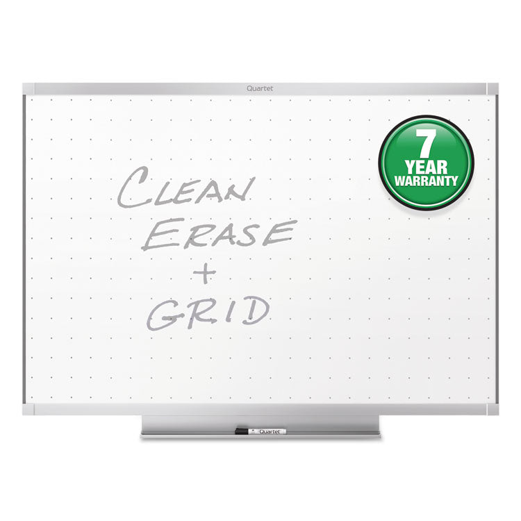 Prestige 2 Total Erase Whiteboard, 48" x 36", White Surface, Silver Aluminum/Plastic Frame