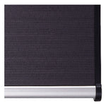 Prestige Gray Diamond Mesh Bulletin Board, 72" x 48", Gray Surface, Silver Aluminum/Plastic Frame