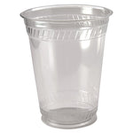 Greenware Cold Drink Cups, 16 oz, Sugarcane, Clear, 50/Sleeve, 20 Sleeves/Carton