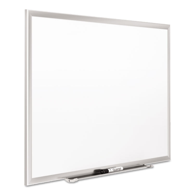 Classic Series Porcelain Magnetic Dry Erase Board, 96" x 48", White Surface, Satin Aluminum Frame