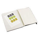 Professional Notebook, 1-Subject, Narrow Rule, Black Hardcover, (192) 9.75 x 7.5 Sheets