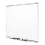 Classic Series Porcelain Magnetic Dry Erase Board, 48" x 36", White Surface, Satin Aluminum Frame