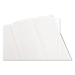 Professional Notebook, 1-Subject, Narrow Rule, Black Hardcover, (192) 9.75 x 7.5 Sheets