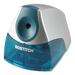 Personal Electric Pencil Sharpener, Ac-Powered, 4.25 X 8.4 X 4, Blue