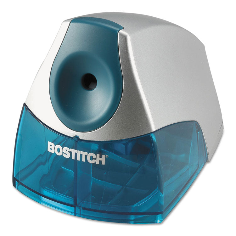 Personal Electric Pencil Sharpener, Ac-Powered, 4.25 X 8.4 X 4, Blue