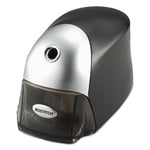 Quietsharp Executive Electric Pencil Sharpener, Ac-Powered, 4 X 7.5 X 5, Black/graphite