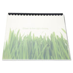 100% Recycled Poly Binding Cover, Frost, 11 x 8.5, Unpunched, 25/Pack